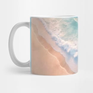 Aerial ocean view Mug